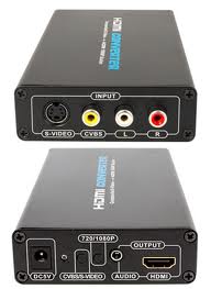 Composite and S-Video to HDMI Converter